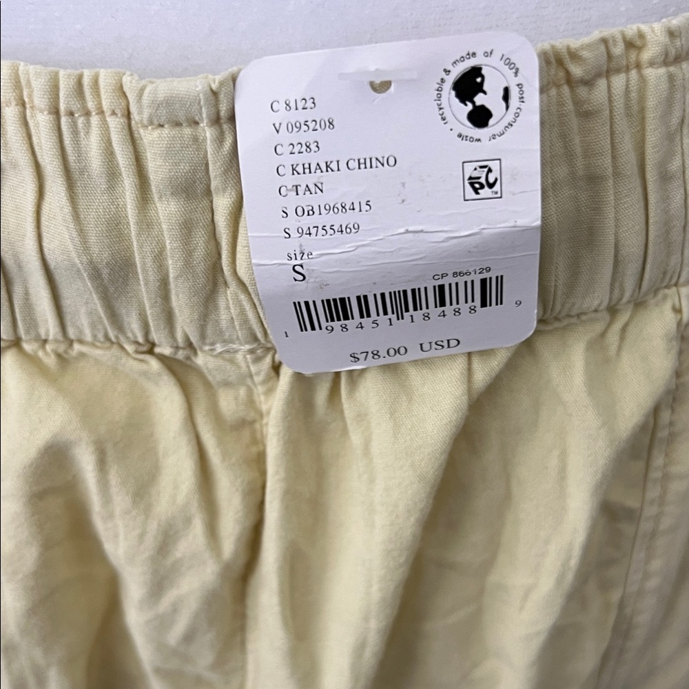 Free People Cream Drawstring Pants - Picture 6 of 6